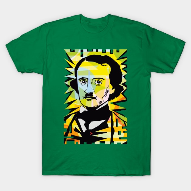 Edgar Allan Poe T-Shirt by Exile Kings 